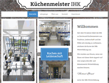 Tablet Screenshot of kuechenmeister.de